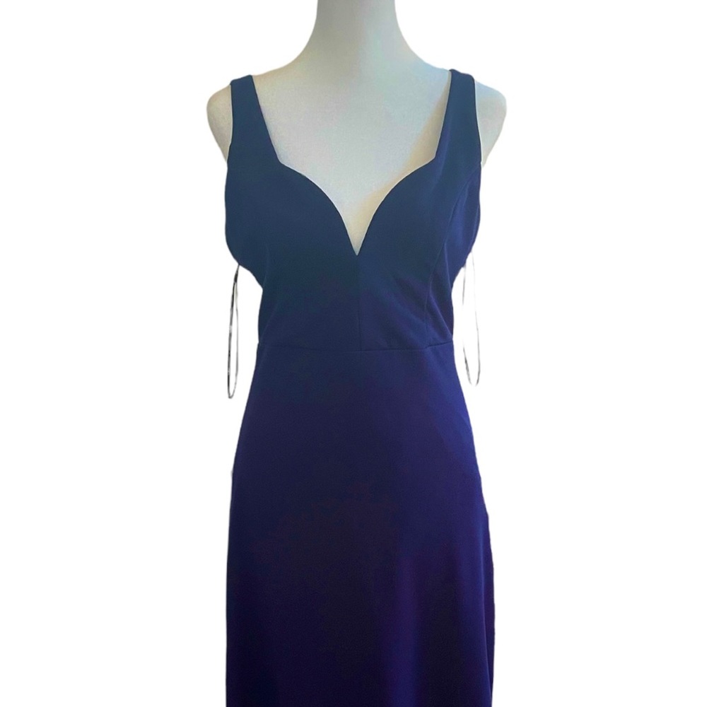 Lulus classic lined navy gown
